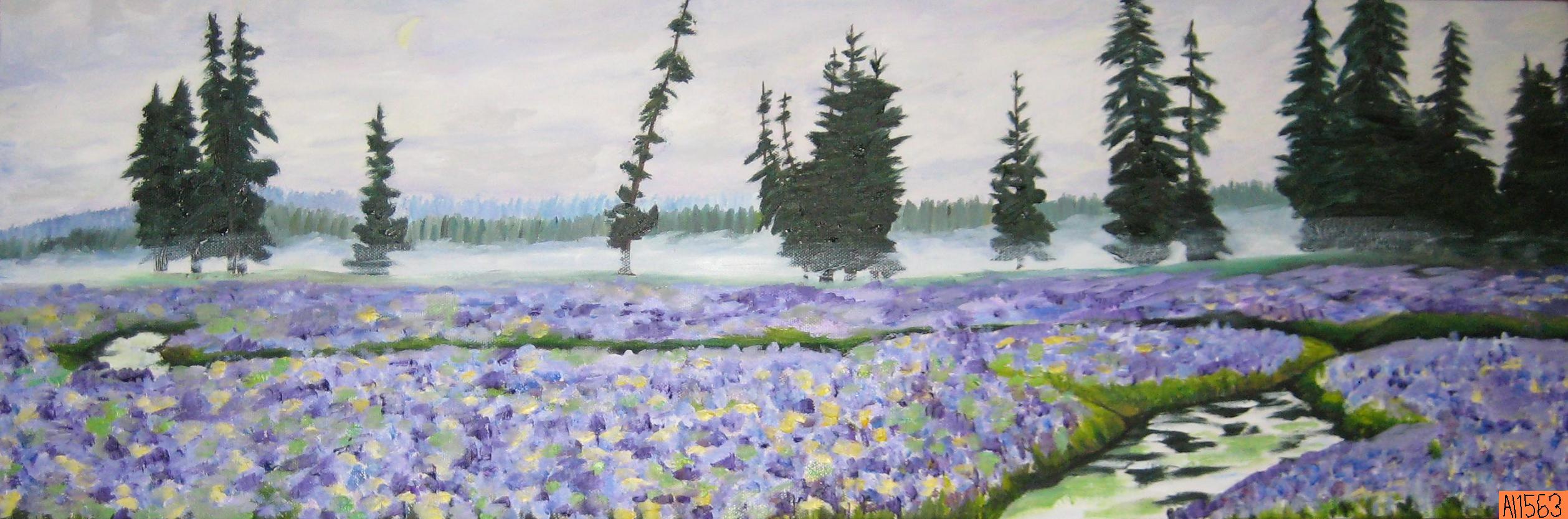 oil painting of flowers